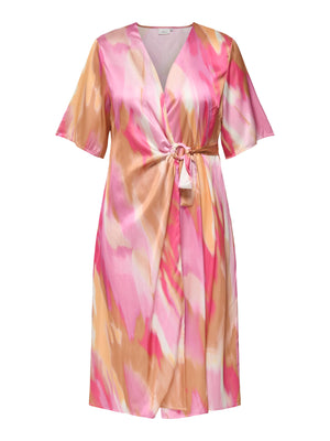 CARVELIANE WRAP DRESS