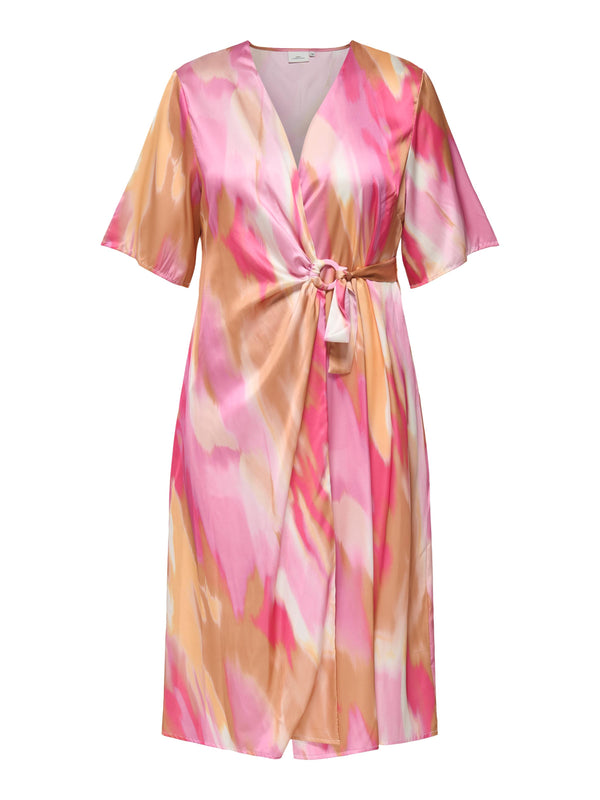 CARVELIANE WRAP DRESS