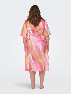 CARVELIANE WRAP DRESS