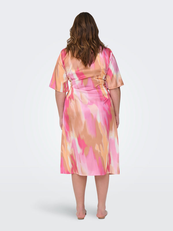 CARVELIANE WRAP DRESS