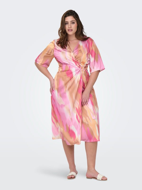 CARVELIANE WRAP DRESS
