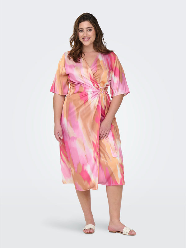 CARVELIANE WRAP DRESS