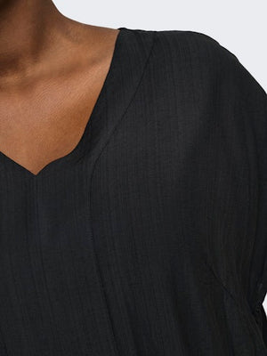 CARJOANNA V-NECK DRESS