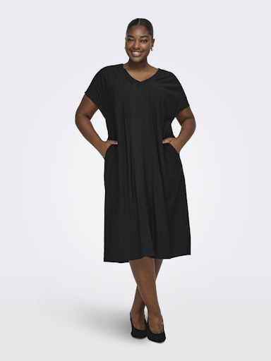 CARJOANNA V-NECK DRESS