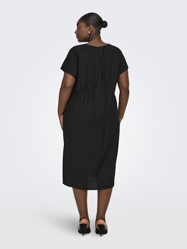 CARJOANNA V-NECK DRESS