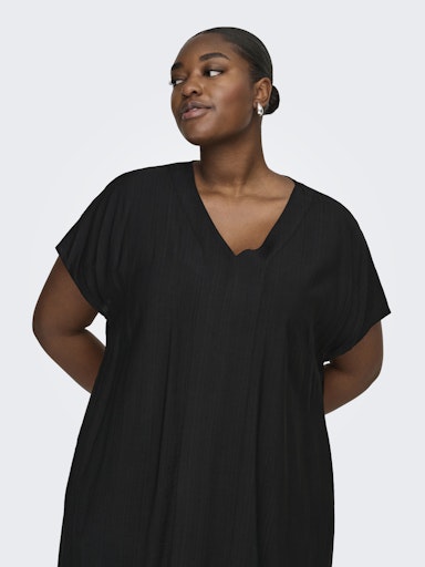 CARJOANNA V-NECK DRESS