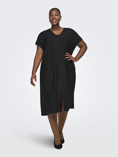CARJOANNA V-NECK DRESS