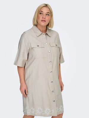 CARBELLE-KASSIA BUTTON DRESS