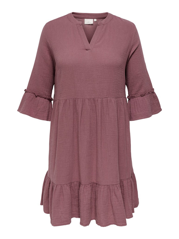 CARTHYRA PEPLUM DRESS