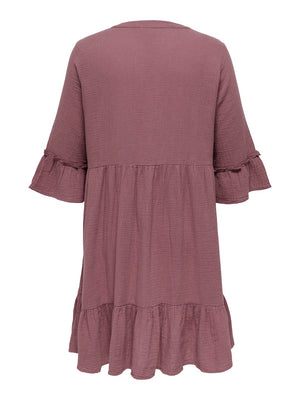 CARTHYRA PEPLUM DRESS