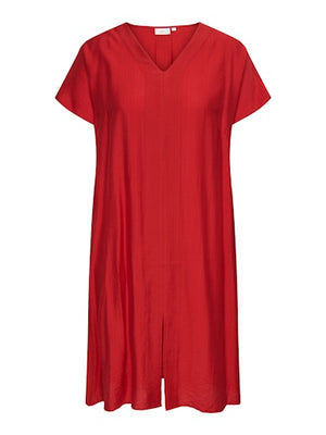 CARJOANNA V-NECK DRESS
