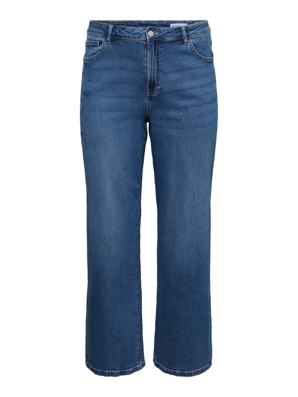 VMCFLORA HR WIDE DNM - Medium Blue Denim