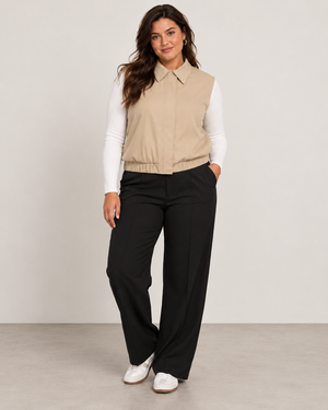 CARLISSY ZIPPER VEST