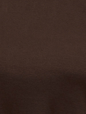 CARJEN S/S JEANS TEE - Dark Brown