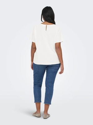 CARMETTA V-NECK TOP NOOS