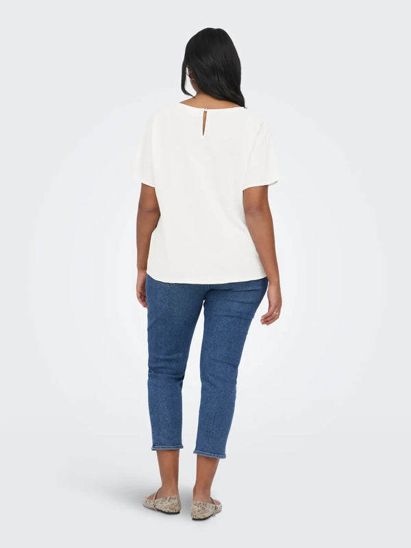 CARMETTA V-NECK TOP NOOS