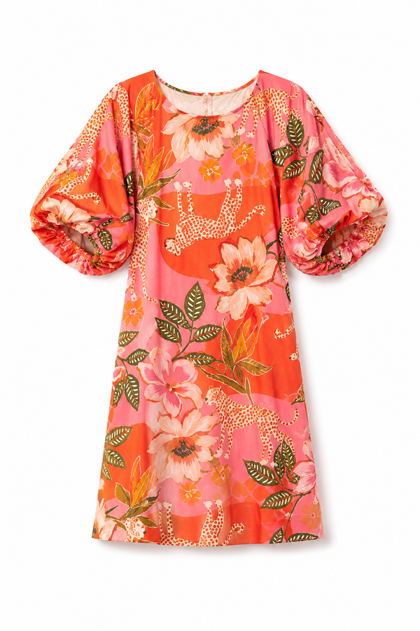 ARIA DRESS PUFF SLEEVE