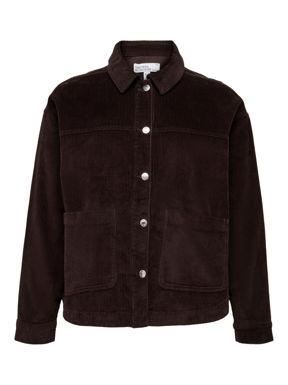 VMCJAMIE CORDUROY SHACKET - Dark Brown