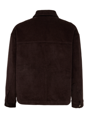 VMCJAMIE CORDUROY SHACKET - Dark Brown