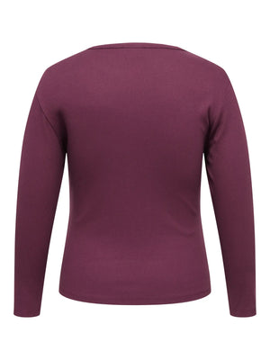 CARVAL O-NECK TEE NOOS