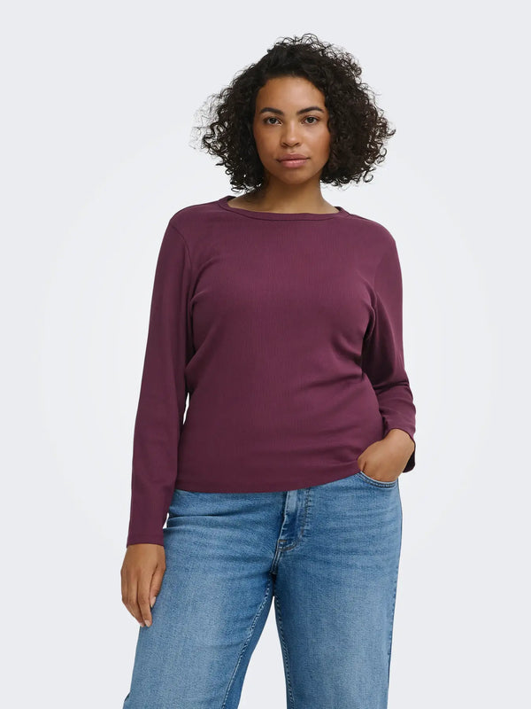 CARVAL O-NECK TEE NOOS