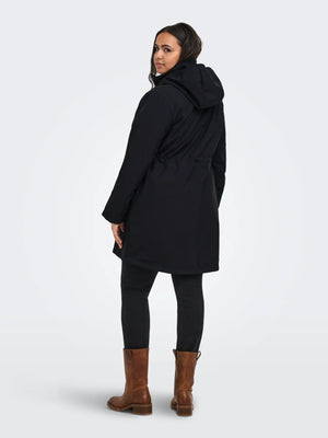 CARFRANCESCA SOFTSHELL COAT - Black