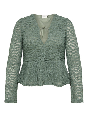 CARALICE 2WAY PEPLUM TOP