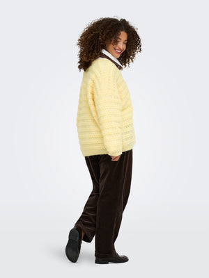 CARCABALA OVERSIZED V-NECK PULLOVER