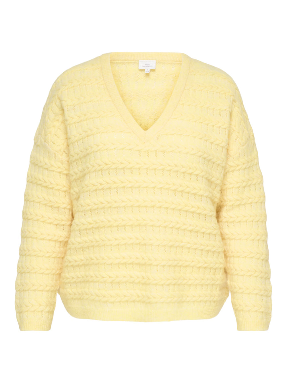 CARCABALA OVERSIZED V-NECK PULLOVER