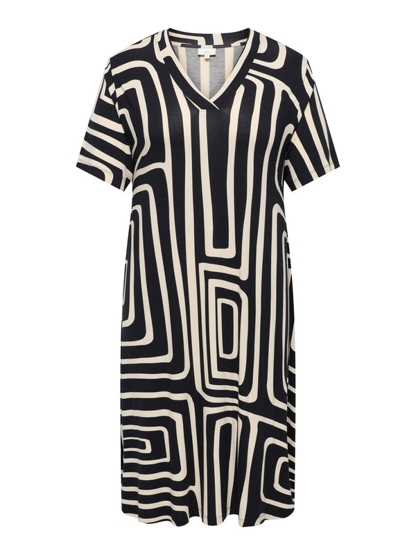 CARFYRLA V-NECK DRESS