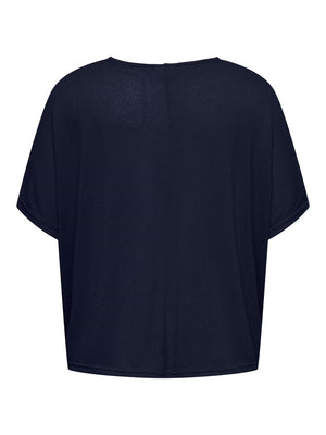 CARTAMMI V-NECK BLOUSE