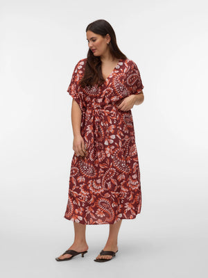 VMCNELLIE CARLA KAFTAN DRESS
