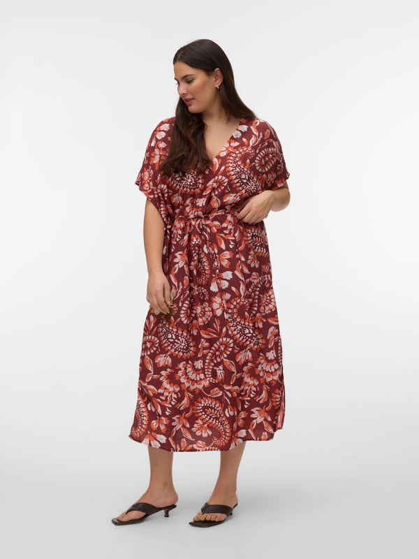 VMCNELLIE CARLA KAFTAN DRESS