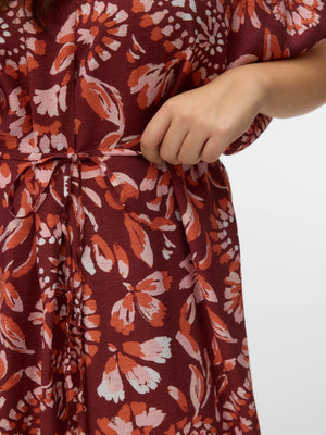 VMCNELLIE CARLA KAFTAN DRESS
