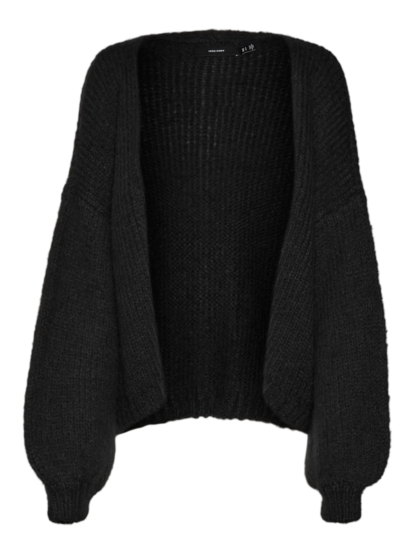 VMCMAYBE OPEN CARDIGAN - Black